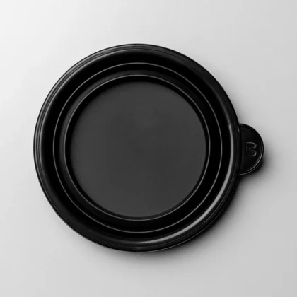 Tazón para tinte plegable Collapsible Tint Bowl de Level3, práctico y flexible, color negro